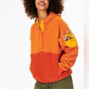 Outdoor Voices Wool MegaFleece 1/2 Zip Pullover Jacket